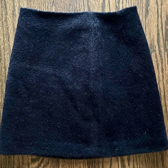 Maje ~ Skirt ~ Navy ~Size 38 - Picture 2 of 6